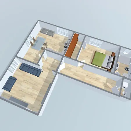Apartment Cutelli House 100mq Catania